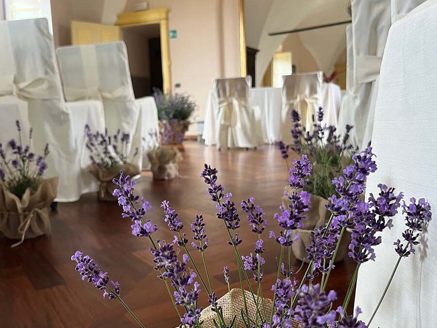 Allestimenti per cerimonia ed evento successivo